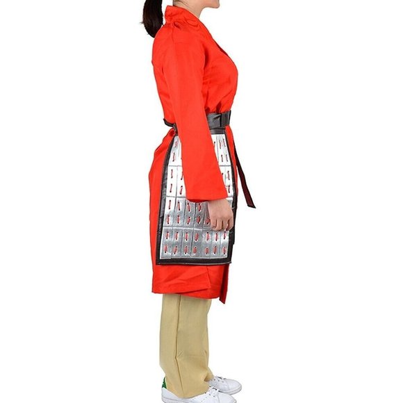 Chinese Warrior Heroine Hua Mulan Movie Girl Costume Halloween Cosplay R… - Picture 2 of 7